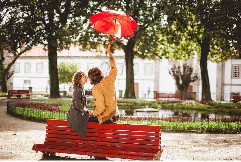 фотосессия с зонтиком в Праге