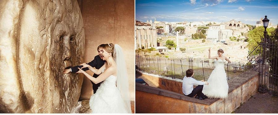 Фотографии свадьбы в Риме