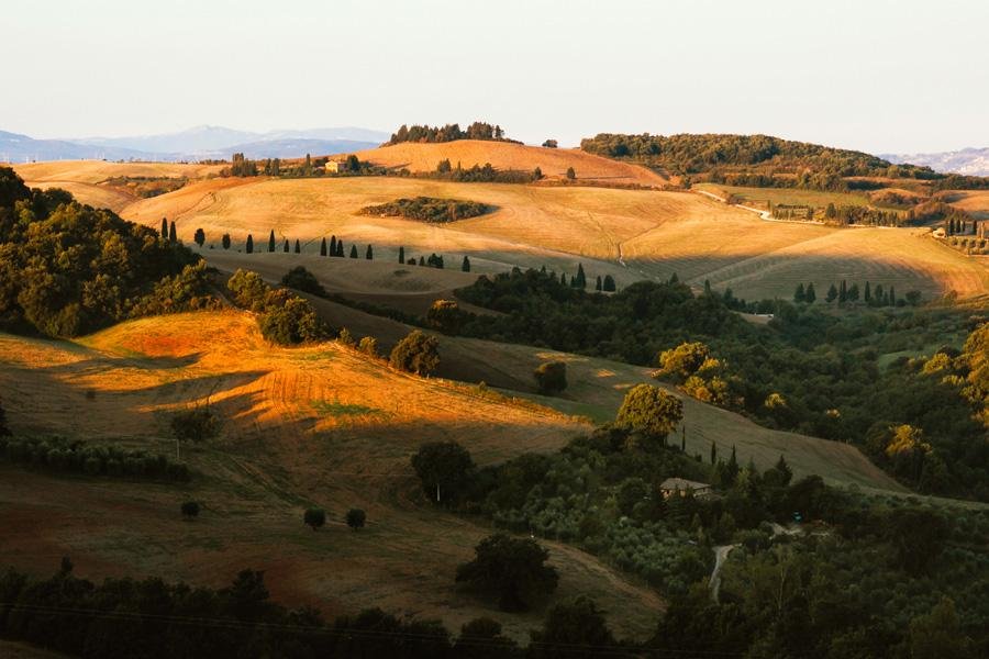 Пейзажи Тосканы