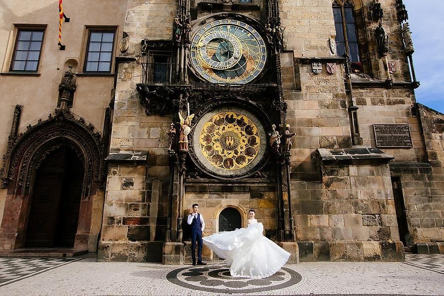 Свадебная съёмка в Праге