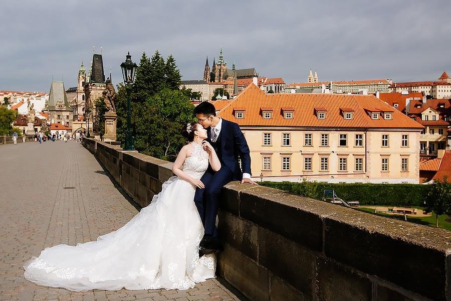 Свадебная съёмка в Праге