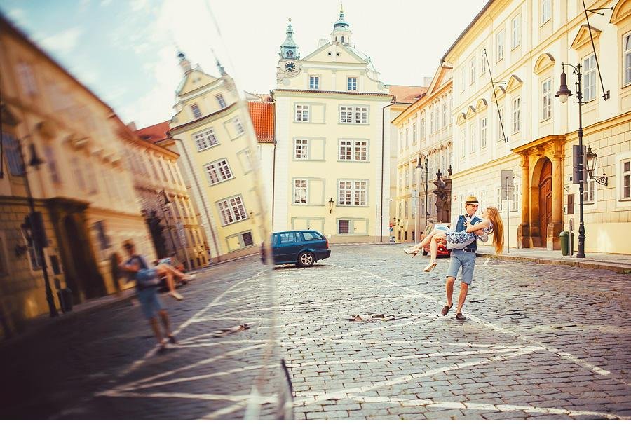 Лавстори фотосессия в Праге