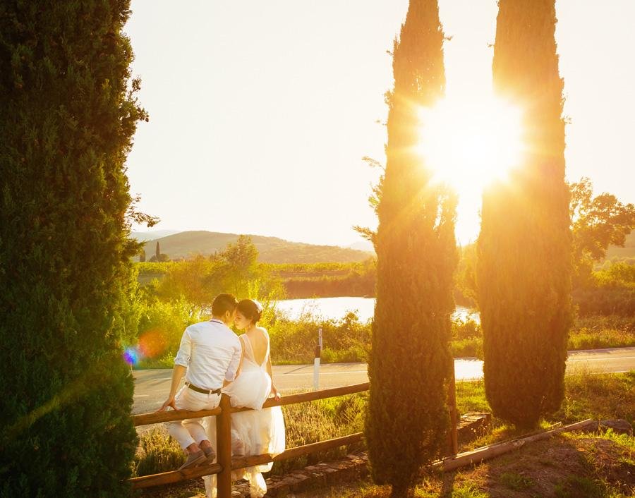 Pre-wedding in Tuscany